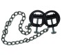 Fetish Collection Nipple Clamps with Metal Chain