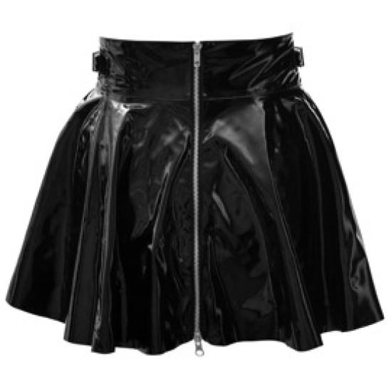 Black Level Vinyl Mini Skirt S