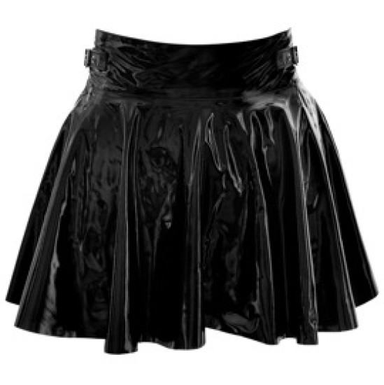 Black Level Vinyl Mini Skirt S