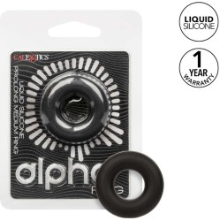 California Exotics ALPHA PROLONG VIDĒJS Gredzens MELNS