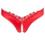 Cottelli Lingerie Briefs Pearls red XL