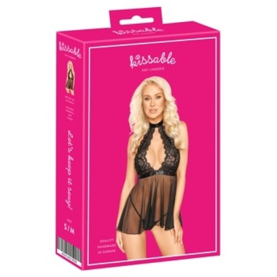 Kissable Babydoll black S/M