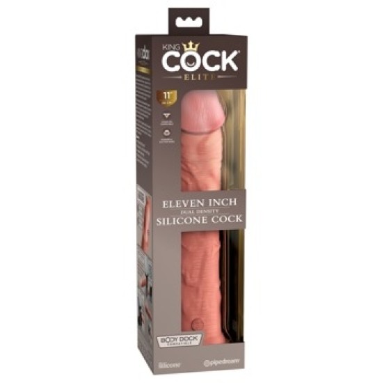 King Cock Elite KCE 11 Dual Density Cock Light