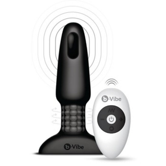 B-Vibe Римминг Плаг Черный