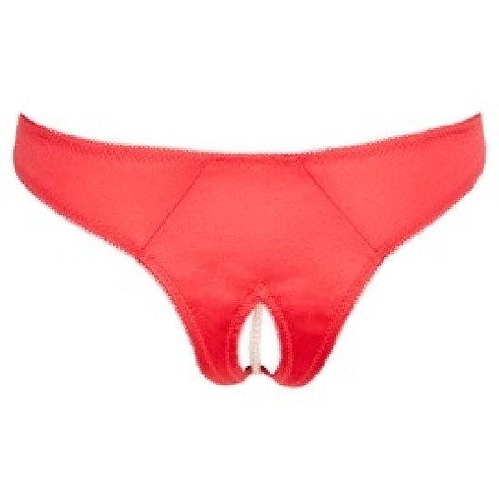 Cottelli Lingerie Briefs Pearls red XL