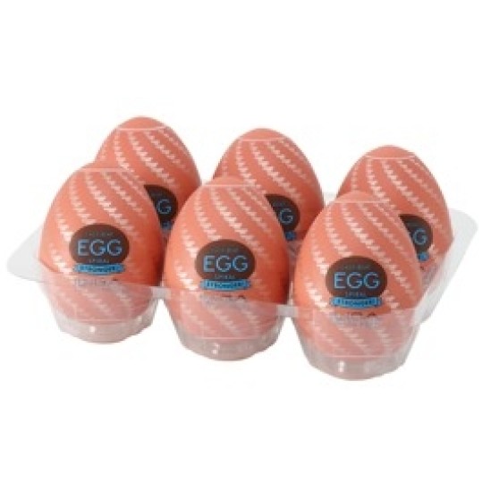 Tenga Egg Spiral Str. 6vnt