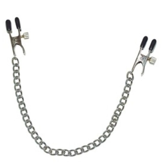 Fetish Collection Boob Chain + Nipple Clamps SX