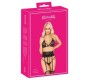 Kissable Suspender Set melns S/M