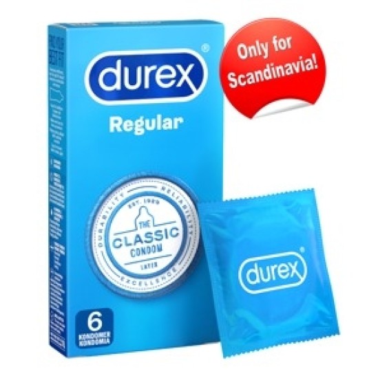 Durex Tavalist 6 kondoomi