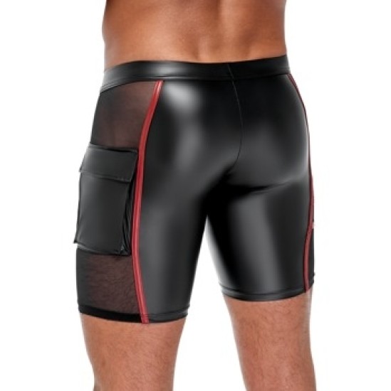 NEK Men's Shorts Black/Red XL