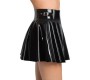 Black Level Vinyl Mini Skirt M