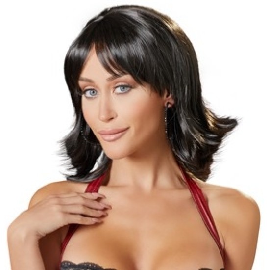 Cottelli Accessoires Choppy Black Wig