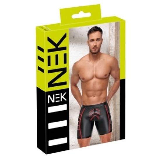 NEK Men's Shorts Black/Red XL