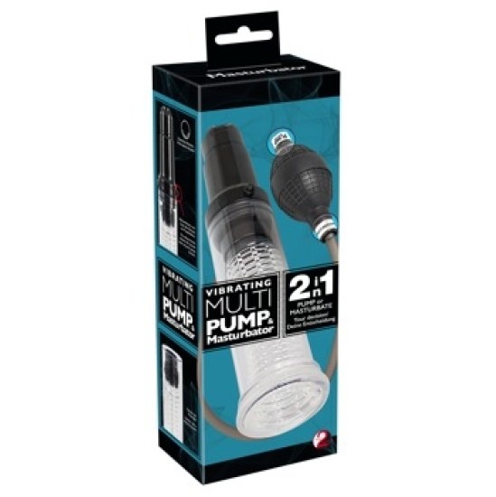 You2Toys Vibrējošs Multi Pump & Masturb