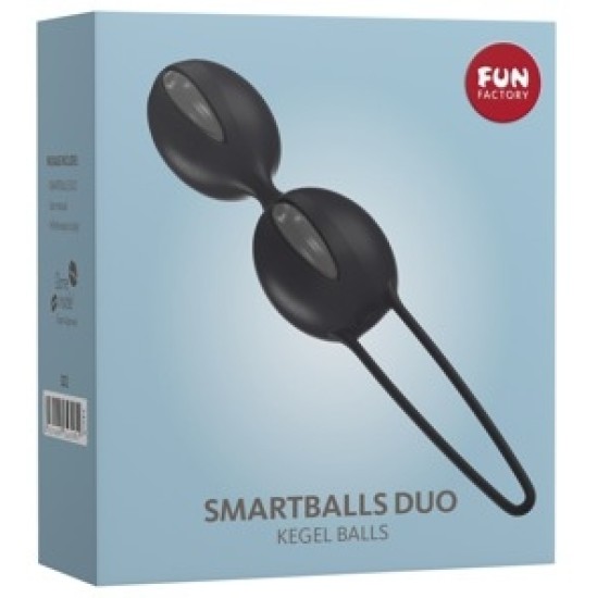 Fun Factory Smartballs Duo Gray Black