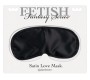 Fetish Fantasy Series FFS Satin Love Mask melna