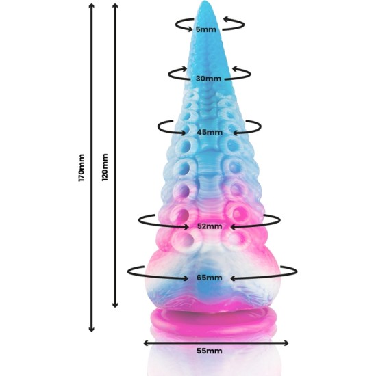 Epic Дилдо с щупальцами PHORCYS BLUE, МАЛЕНЬКИЙ РАЗМЕР