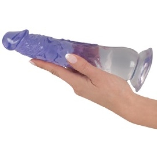 Crystal Skaidrs Dildo 22,5 cm