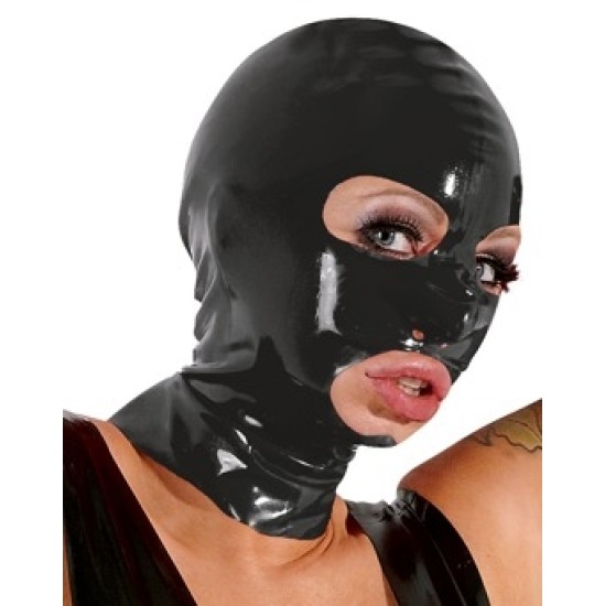 Late X Latex Mask black