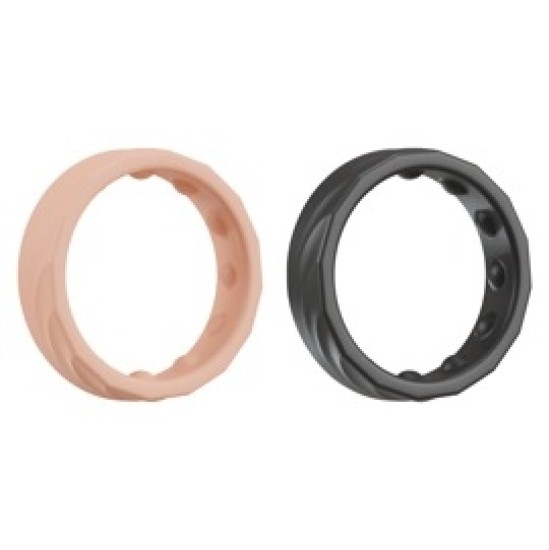 You2Toys 2-pc glans ring set