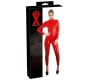 Late X Latex Catsuit red XS