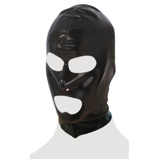 Late X Latex Mask black