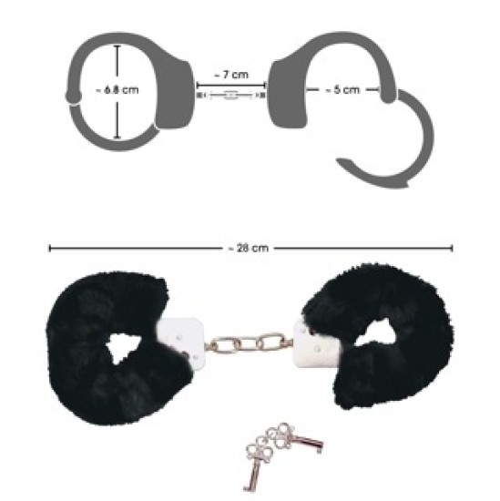 Bad Kitty Handcuffs black