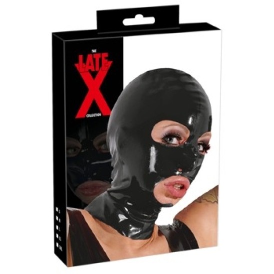 Late X Latex Mask black