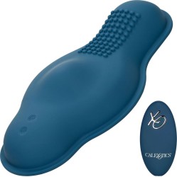 California Exotics RIDER MASSAGER DOUBLE MOOTORI KAUGJUHT, SININE