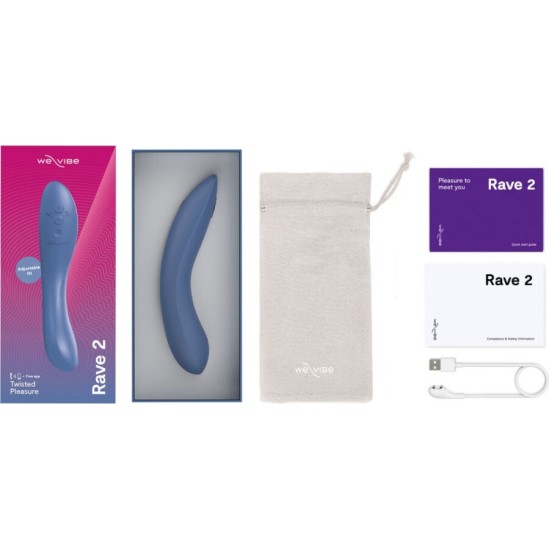 We-Vibe RAVE 2 G-SPOT VIBRATOR BLUE