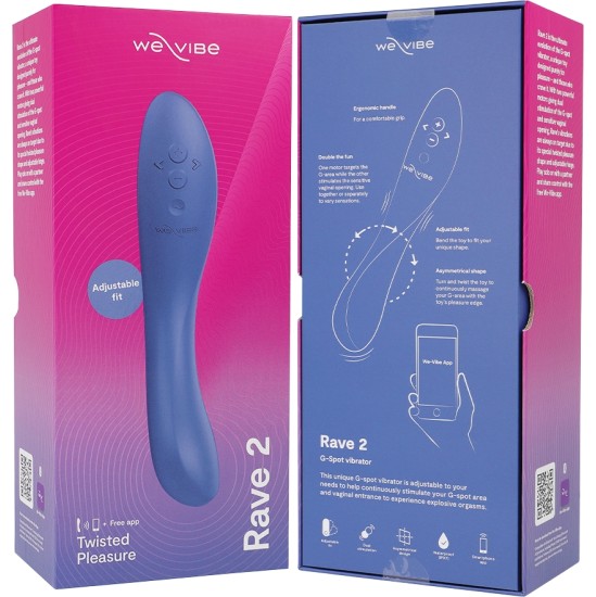 We-Vibe RAVE 2 G-SPOT VIBRATOR BLUE