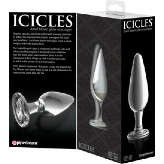 Icicles Nr.26 Skaidrs