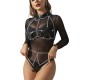 Subblime Fetish SUBBLIME - FULL BODY HARNESS WITH STAR CHAINDETAIL ONE SIZE