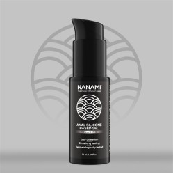 Nanami Anal Relaxing Lubricant Gel uz silikona bāzes 30 ml