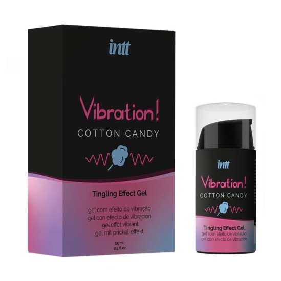 Intt Liquid Vibrator Cotton Candy 15 ml