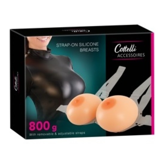 Cottelli Accessoires Strap-on Silicone Breasts