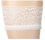 Cottelli Legwear Pieturamās zeķes baltas 1