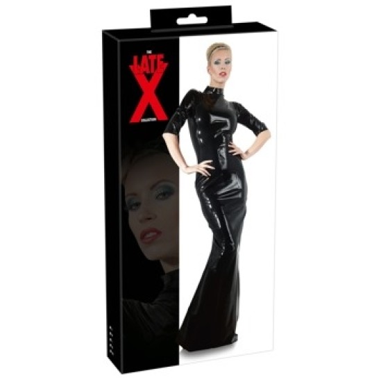 Late X Latex Dress black S