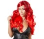 Cottelli Accessoires Wig red wavy long