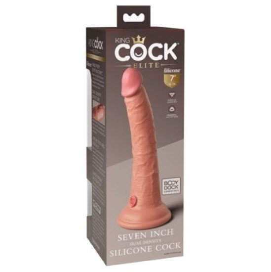 King Cock Elite KCE 7 Dual Density Cock Light