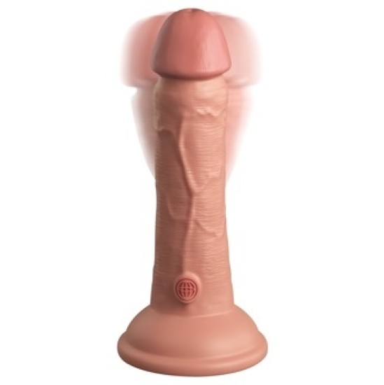 King Cock Elite KCE 6 DD Vibrating Cock Light