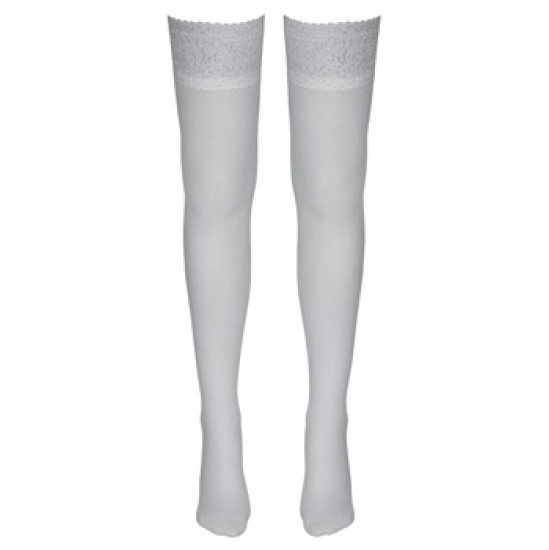 Cottelli Legwear Чулки с задержкой белые 1