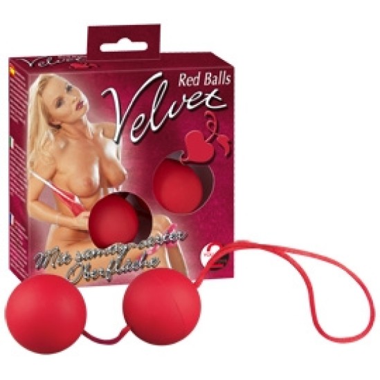 You2Toys Velvet Red Balls