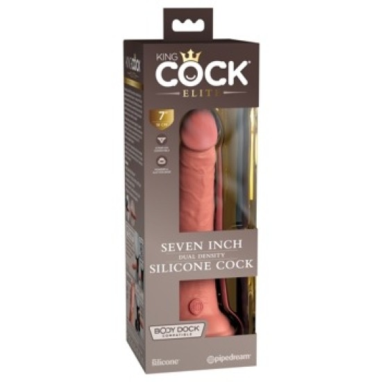 King Cock Elite KCE 7 Dual Density Cock Light