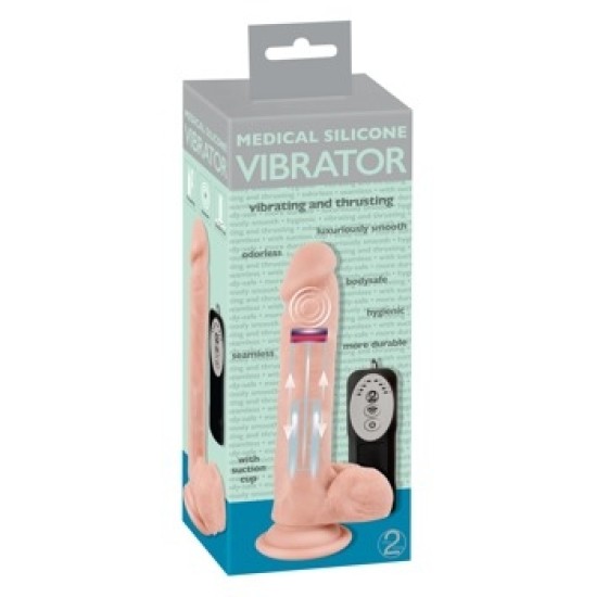 Medical Silicone Thrusting Vib