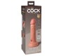 King Cock Elite KCE 6 DD Vibrating Cock Light