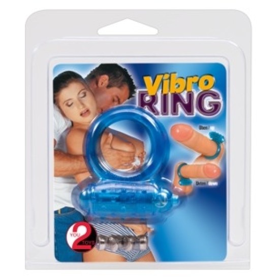 You2Toys Vibrating cockring blue