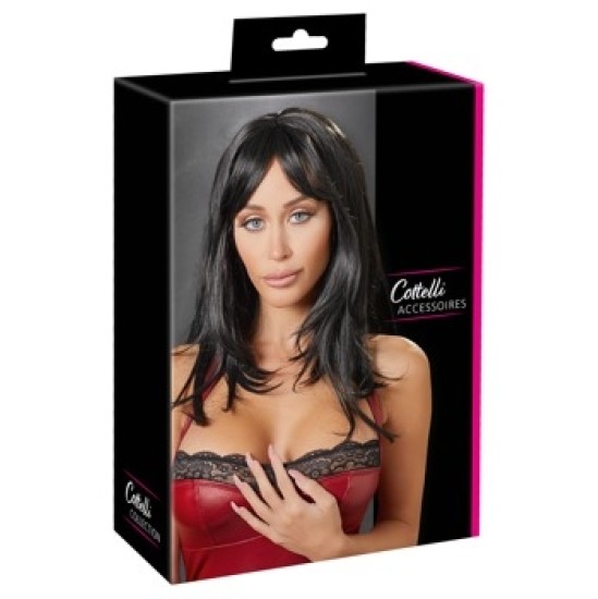 Cottelli Accessoires Long Black Wig