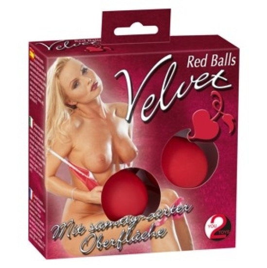 You2Toys Velvet Red Balls