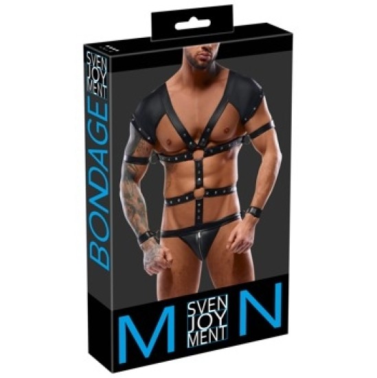 Svenjoyment Bondage Vīriešu jostas bodi XL